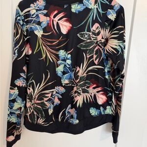 Hurley UPF50+ Black and Blue Shirt